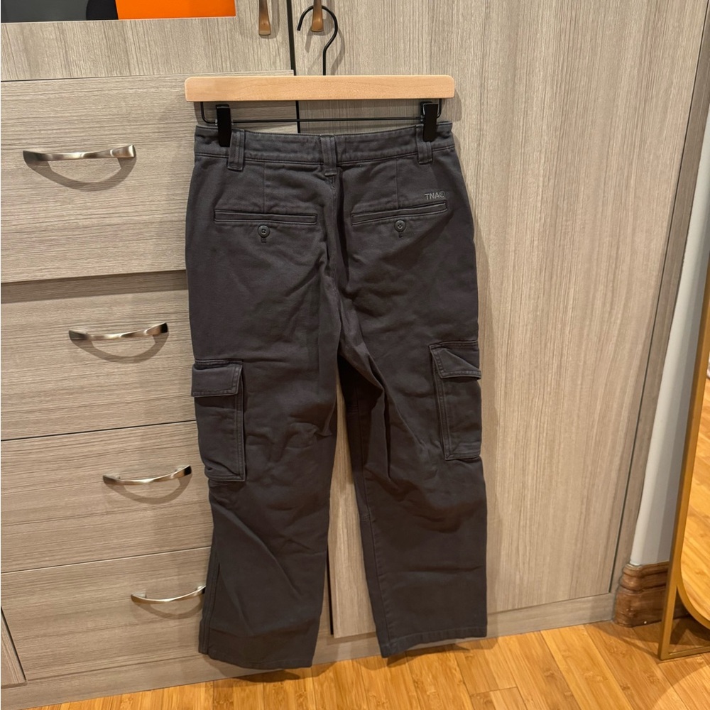 woman’s Gray Cargo Pants